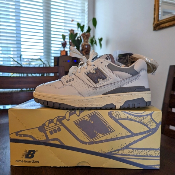 ALD NB 550 Grey Size 8 - Picture 1 of 6